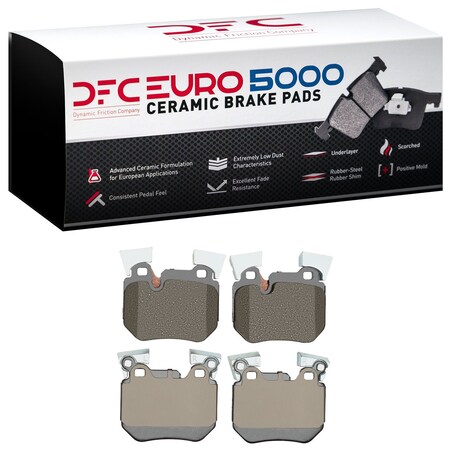 Dfc 5000 Euro Ceramic Disc Brake Pad Set,  1600-1372-00