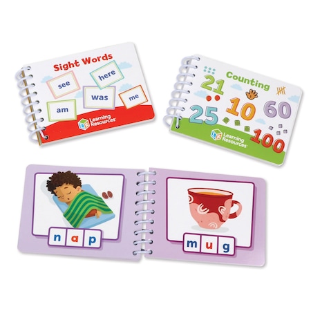 Learning Resources Skill Builders! Kindergarten Flipbook Library LER6192