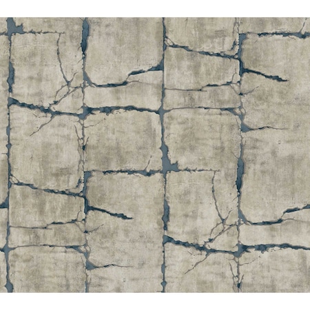 York Wallcoverings Mojave Navy Wallpaper GN2582