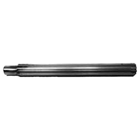 Zoro Select TimingPulleyBarStock, Aluminum, L9in 50XL-PS8A