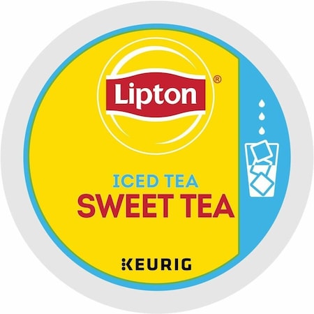 Lipton Sweet Iced Tea, Keurig Single Serve K-Cup Pods, 24 Count Ice Tea K-Cup, Pod - Compatible with, 4PK 5000367653