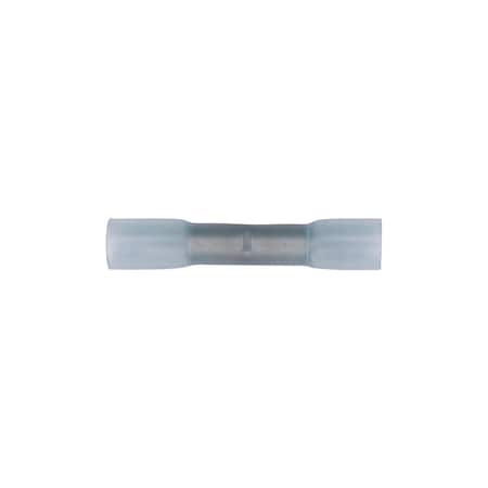 Auveco Krimp And Seal Butt Connector 16-14 Gauge Blue, 25PK 19259
