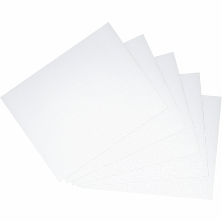 Pacon Ghostline® Foam Board, White, 22" x 28", PK5 CAR90330K