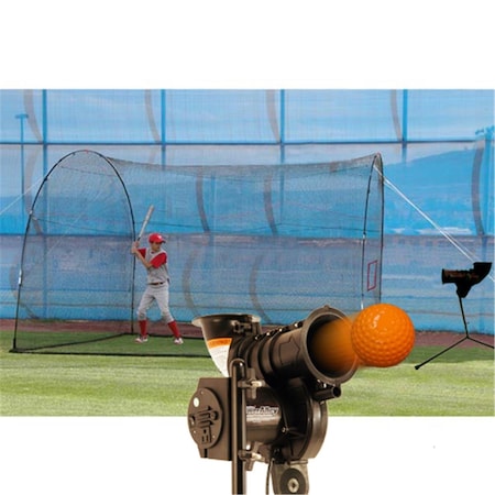 Heater Power Alley Lite Machine And Homerun Cage SP199