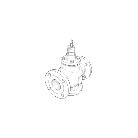 Siemens Building Technology 2.5"MIX VLV, 63cv, FLGD, BRZ TRIM 599-06160