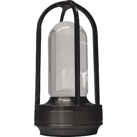 Westek Amerelle Bristol Matte Black Rechargeable Indoor/Outdoor LED Lamp BL-1BRIS-MB