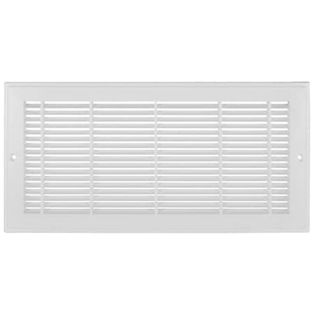 Imperial Sidewall Grille, 1314 in L, 714 in W, Polystyrene, White RG3010