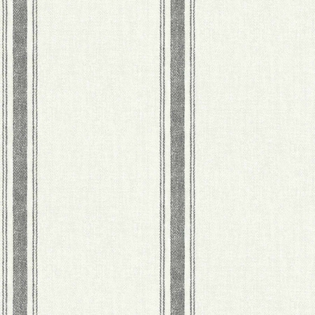 Chesapeake Linette Black Fabric Stripe Wallpaper 3115-12461