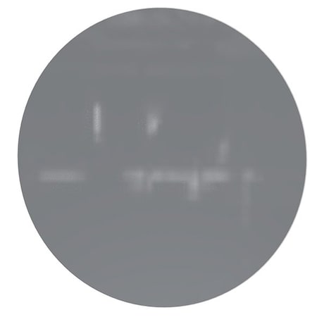 Ghent Coda Low Profile Circular Glassboard, Non-Magnetic, 36'' Diameter, Smoke CDAGN36SK