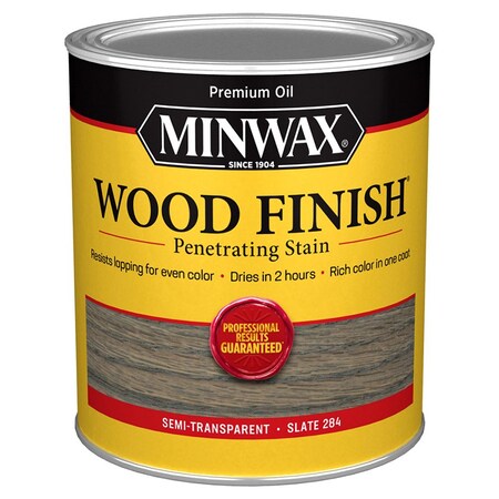 Minwax 1 Qt Minwax 70106 Slate Wood Finish Penetrating Oil-Based Wood Stain 70105