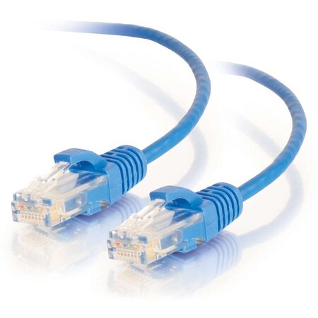 C2G 1.5FT/0.46M CAT6 UTP 28AWG BLUE 1073