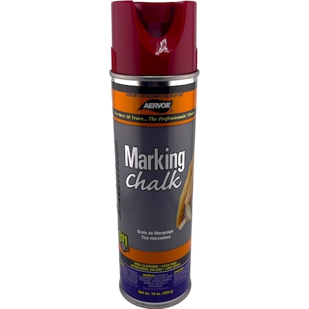 Aervoe Marking Chalk Red net 15 oz., 12PK 216
