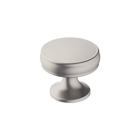 Amerock Renown 1-1/4 in 32 mm Diameter Satin Nickel Cabinet Knob BP36793G10