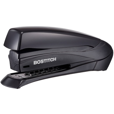 Bostitch Inspire 20 Sheet Stapler - One Finger, No Effort, Spring Powered Stapler - Black 1423