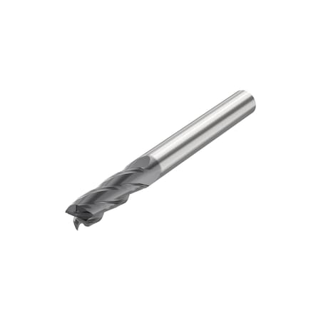 Seco SQUARE END MILL, 0.1875 IN DIA CUTTER, 0.625 IN LENGTH OF CUT, (4) FLUTES, 0.1875 IN 10268283