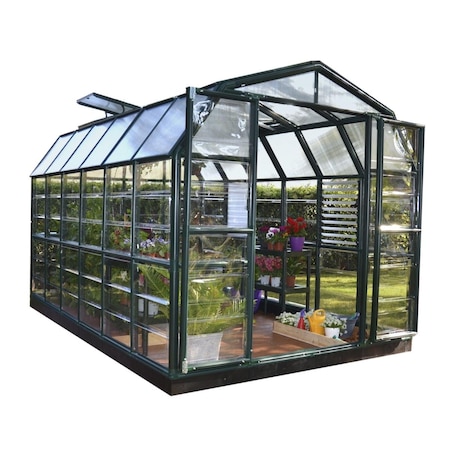 Rion Palram - Canopia  8 x 12 ft. Prestige 2 Greenhouse - Clear HG7312C