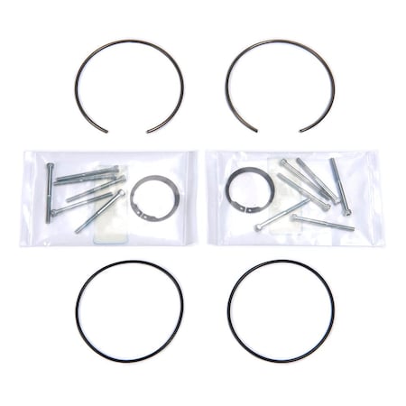 Warn Locking Hub Service Kit Services Premium Hub Part No. 20990; w/ Snap Rings; Gaskets; Retaining Bolts 20825