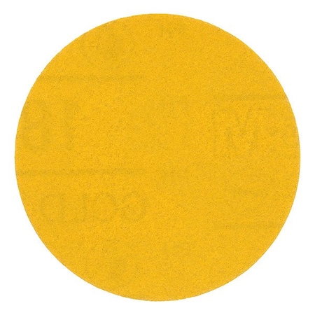 3M Abrasive Disc, Open Coating, Gold, PK50 7100363380