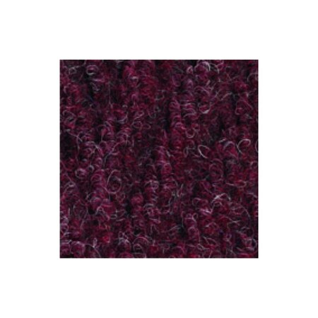 Buymats 4 x 6 ft. Chevron Rib Mat Burgundy 01-435-1102-40000600