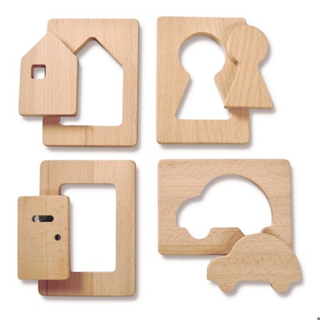 Learn Well Little Looking Shapes, Home, 8-Piece Set YD-L1008