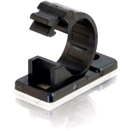 C2G .68 IN SELF ADHESIVE CBL CLAMP 50PK TAA - CLEAN AND WELL-ORGANIZED LOOK, MOUNTAB, 50PK 43053