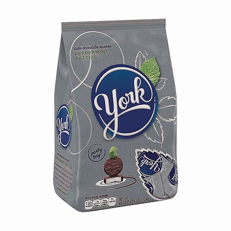 York Peppermint Patties, Peppermint/Dark Chocolate Minatures, 35.2 oz Bag HEC05811
