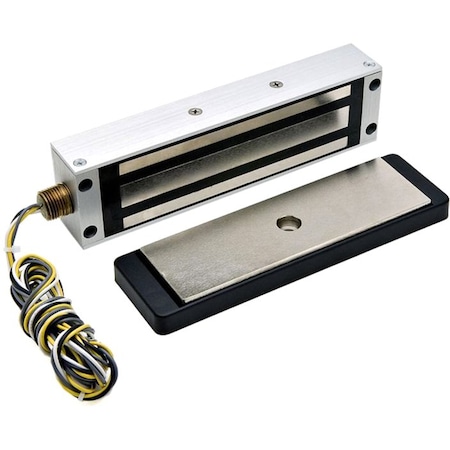 Dynalock MagLock, Gate Lock w/ Bracket, US28, 12/24 VDC, 1200lb 2013 GLB