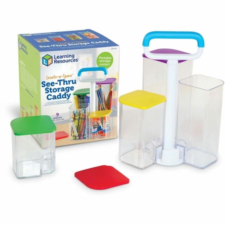 Learning Resources Create-a-Space See & Store Bins LER3712
