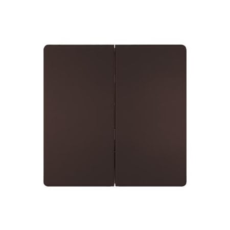 Siemens DELTA style, Chocolate Rocker switch, 68x 68 mm for series/double two-way 5TG7145-0CH00