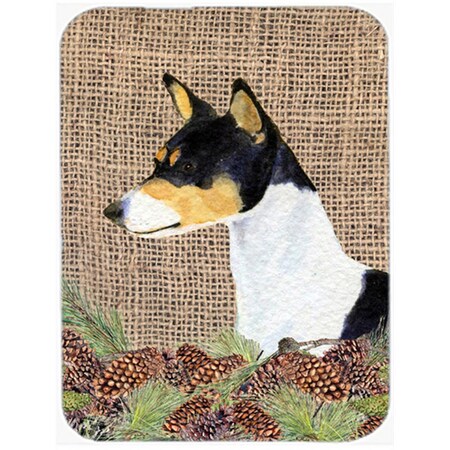 Carolines Treasures Basenji Glass Cutting Board - Large SS4103LCB