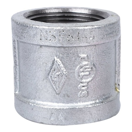 Worldwide Sourcing Coupling Malleable Galv 1-1/4 21-1 1/4G