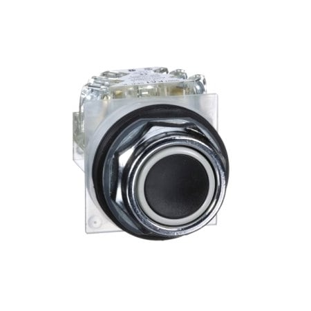 Schneider Electric Push Button Operator, 30 mm, 1NO, Black 9001KR1BH5Y238