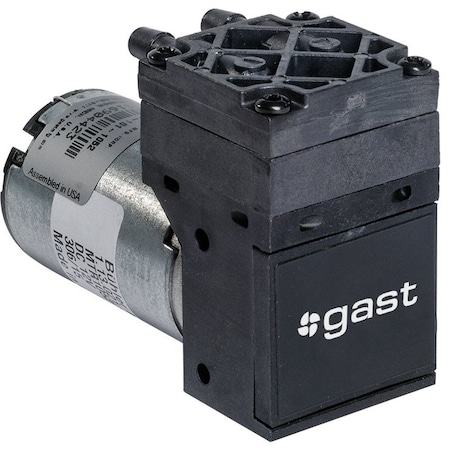 Gast Compressor/Vacuum Pump, Wire Leads, 12V 15D1150-401-7054B