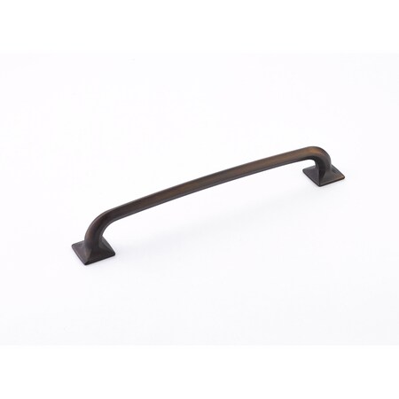 Schaub 8in Center to Center Northport Square Cabinet Pull Ancient Bronze Finish 217-ABZ