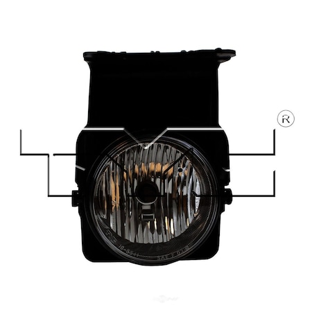Tyc CAPA Certified Fog Light Assembly 19-5541-90-9