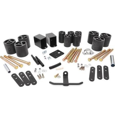 Strike3 ZONF2418 2015-2016 Ford F150 4 in. Suspension System Rear Block Kit ST1110907