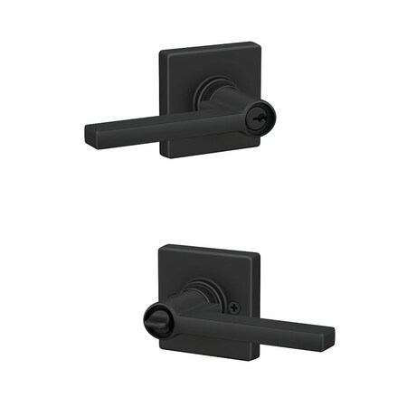 Dexter By Schlage Black, Zinc, Residential, Left, Reversible, Right J54SOL/SQR622