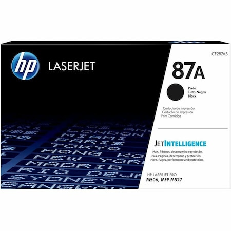 Hp Toner Cartridge, Black CF287A