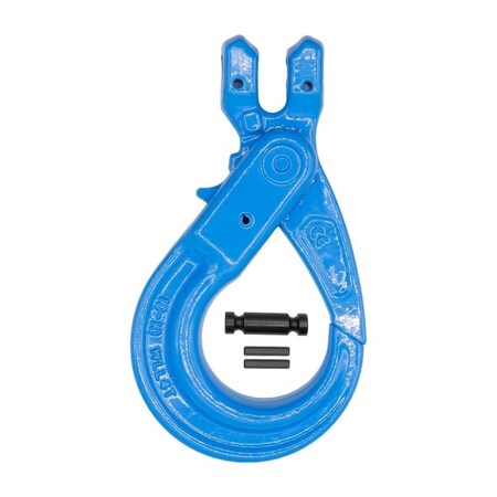 Mytee Products 3/8in G100 Clevis Self-Locking Hook for 3/8in Lifting Chains, Wire Ropes SLH38-G100