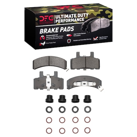 Dfc Ultimate Duty, Disc Brake Pad Set, 1400-0369-01