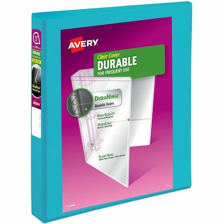 Avery Durable View 3 Ring Binder, 1 in Ring 17295