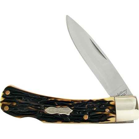Uncle Henry 5UH Folding Pocket Knife, 2.8 in L Blade, 7Cr17 High Carbon Stainless Steel Blade 1136000