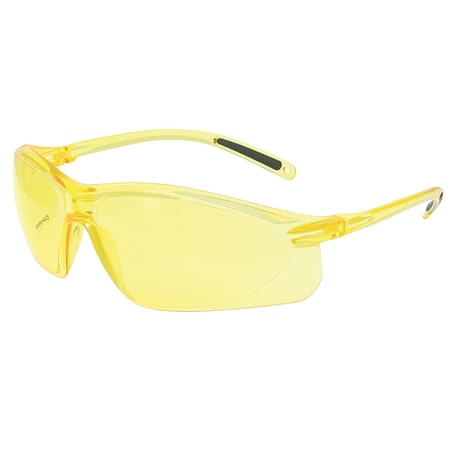 Uvex Rimless Amber Frame, Amber Lens and Anti-Scratch Hardcoat A702