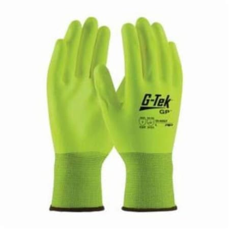 G-Tek General Purpose Gloves, Coated/Work, Seamless Knit Style, Large, Polyurethane Palm 33-425LY/L