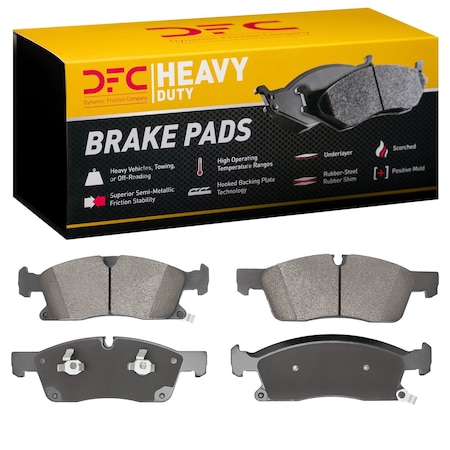 Dfc Heavy Duty Disc Brake Pad Set,  1214-1904-10
