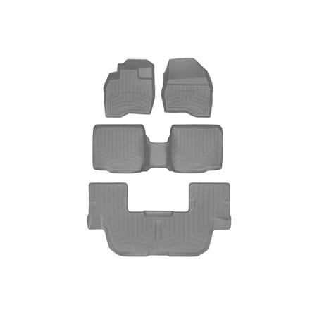 Weathertech Grey, Front and Rear and Rear FloorLiner HP 467041IM-46359-4-3IM