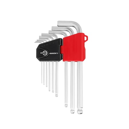 Arrow Fastener 9PC Hex Key L Style - MM SET AHT08004