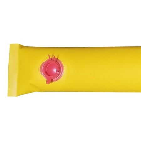 Enpac 6''W x 25'L Water-Filled Spill and Flood Barrier, Yellow 25-625-YE-WT