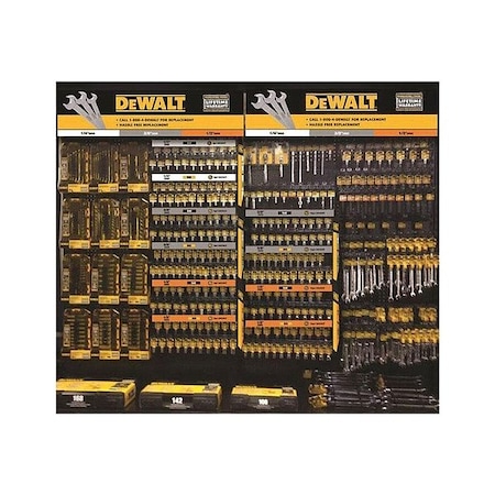 Dewalt Impact Socket Set, 1/2in, 44 pcs DWMT74223
