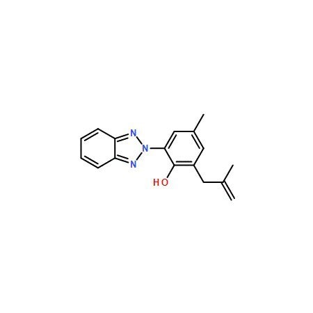 Ak Scientific 2-(2H-Benzotriazol-2-yl)-4-methyl-6-(2-methylprop-2-en-1-yl)phenol (1g), CAS 98809-58-6 Y1180-1g